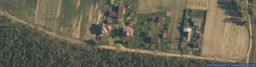 Zdjęcie satelitarne Chropy-Kolonia ul.