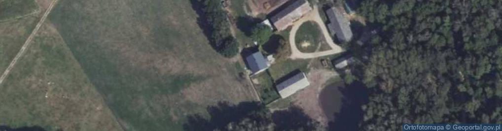 Zdjęcie satelitarne Chrostowo-Zalesie ul.