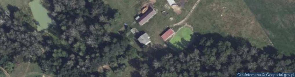 Zdjęcie satelitarne Chrostowo-Zalesie ul.