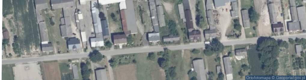 Zdjęcie satelitarne Chruślin ul.