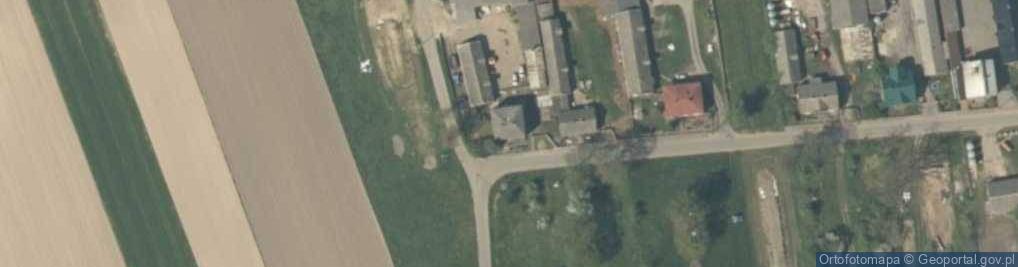 Zdjęcie satelitarne Chruślin ul.