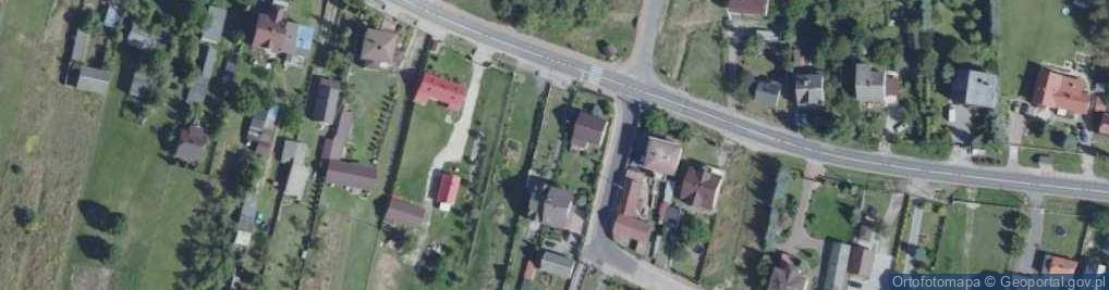 Zdjęcie satelitarne Chrusty ul.