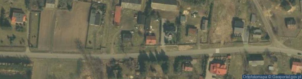 Zdjęcie satelitarne Chrząstów Wielki ul.