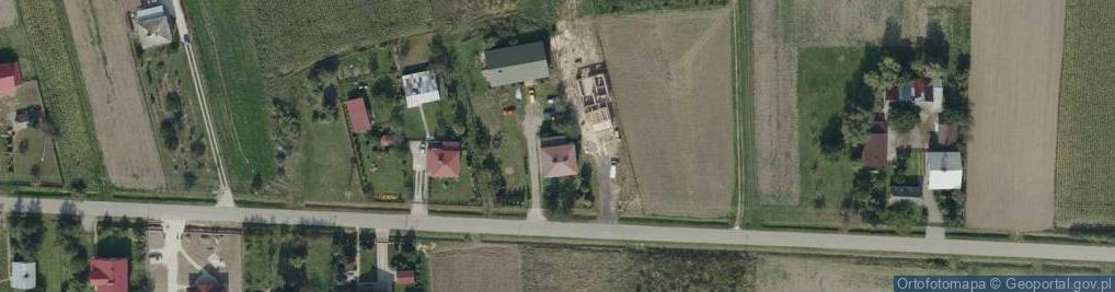 Zdjęcie satelitarne Chrząstów ul.