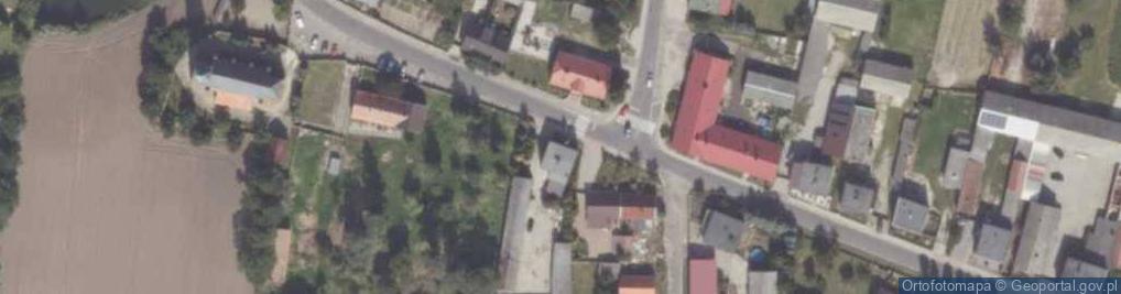 Zdjęcie satelitarne Chwałkowo Kościelne ul.