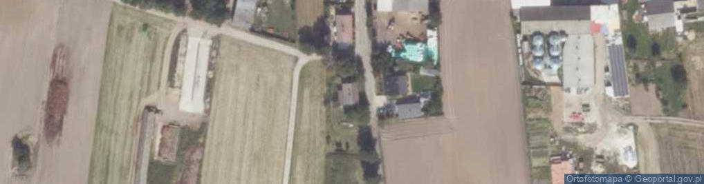 Zdjęcie satelitarne Chwałkowo Kościelne ul.