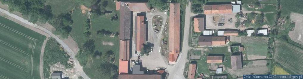 Zdjęcie satelitarne Chwałów ul.