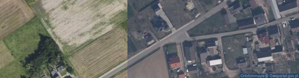 Zdjęcie satelitarne Chynowa ul.