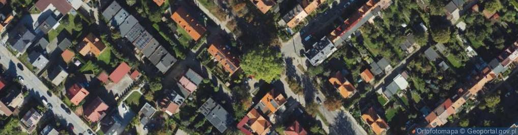 Zdjęcie satelitarne Chrzanowskiego Bernarda ul.