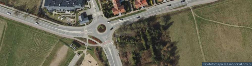 Zdjęcie satelitarne Chwarznieńska ul.