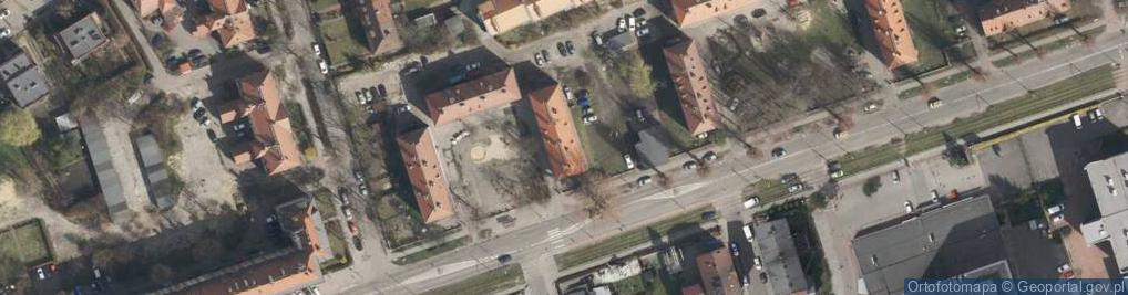 Zdjęcie satelitarne Chorzowska ul.