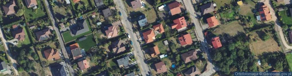 Zdjęcie satelitarne Chryzantemowa ul.