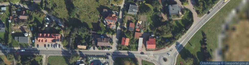Zdjęcie satelitarne Chabrowa ul.