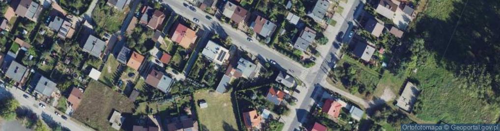 Zdjęcie satelitarne Chabrowa ul.