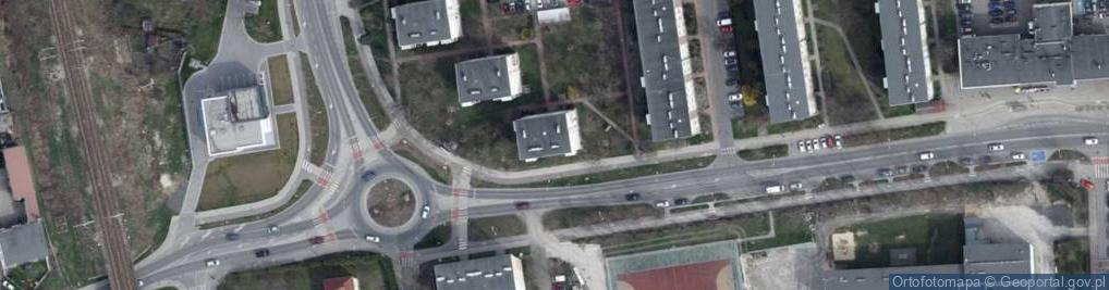 Zdjęcie satelitarne Chabrów ul.