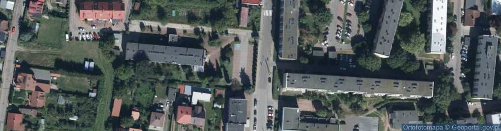 Zdjęcie satelitarne Chomiczewskiego ul.