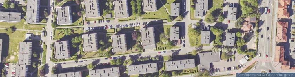 Zdjęcie satelitarne Chabrów ul.