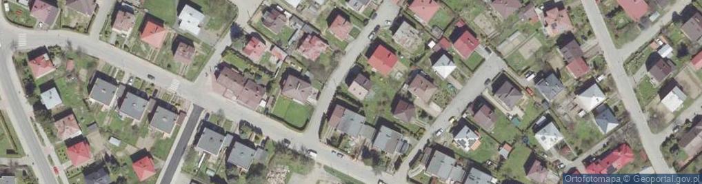 Zdjęcie satelitarne Chabrów ul.