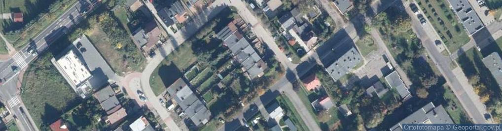 Zdjęcie satelitarne Chybickiego Wawrzyńca, ks. ul.