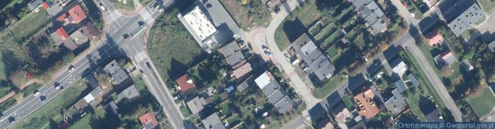Zdjęcie satelitarne Chybickiego Wawrzyńca, ks. ul.