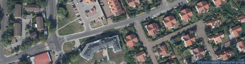 Zdjęcie satelitarne Chmurna ul.
