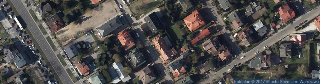 Zdjęcie satelitarne Chorągwi Pancernej ul.