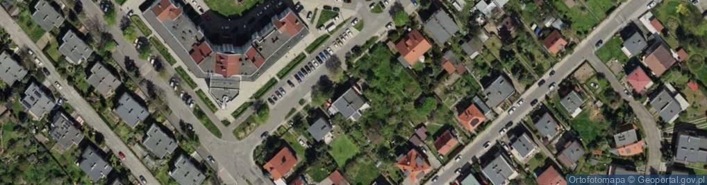 Zdjęcie satelitarne Chorwacka ul.