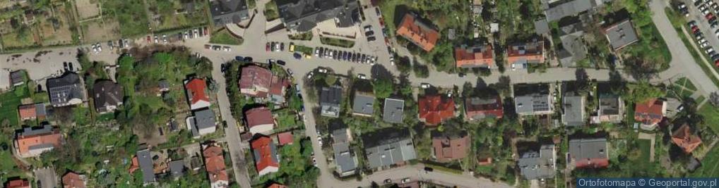 Zdjęcie satelitarne Chrzanowskiego Ignacego ul.
