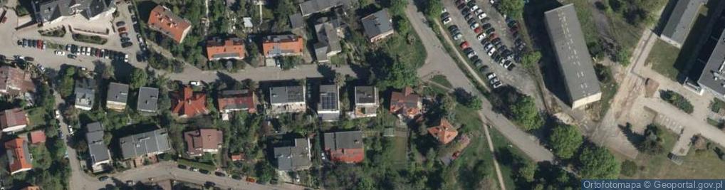 Zdjęcie satelitarne Chrzanowskiego Ignacego ul.