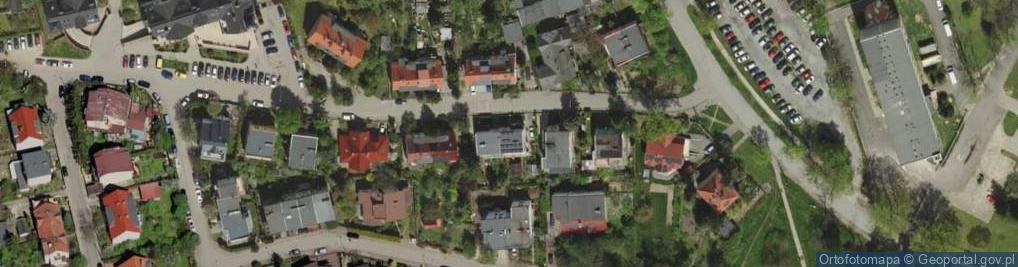 Zdjęcie satelitarne Chrzanowskiego Ignacego ul.