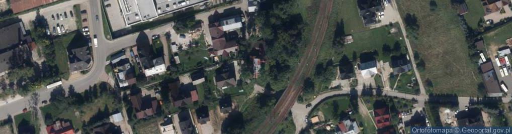 Zdjęcie satelitarne Chyców Potok ul.