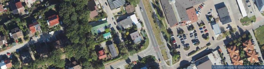 Zdjęcie satelitarne Chabrowa ul.