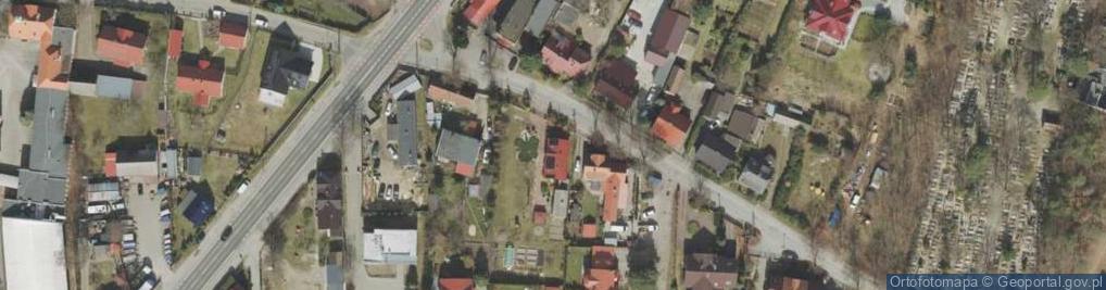 Zdjęcie satelitarne Chynowska ul.