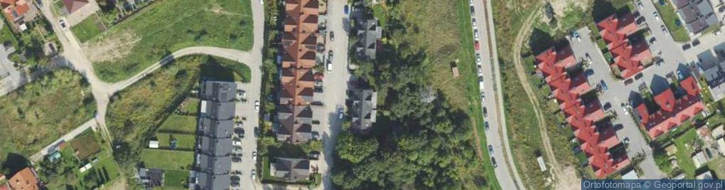 Zdjęcie satelitarne Cisowa ul.