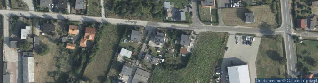 Zdjęcie satelitarne Cisowa ul.