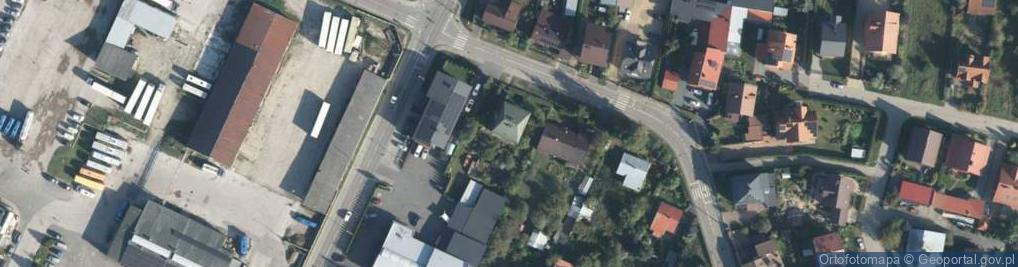 Zdjęcie satelitarne Cicha ul.