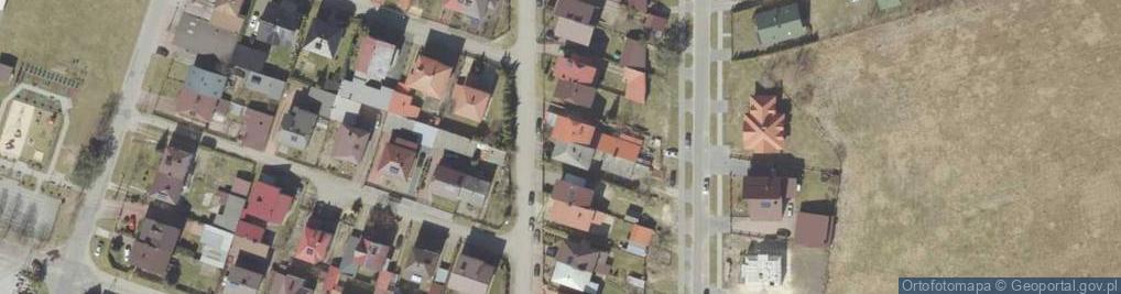 Zdjęcie satelitarne Cieszkowskiego Kajetana ul.