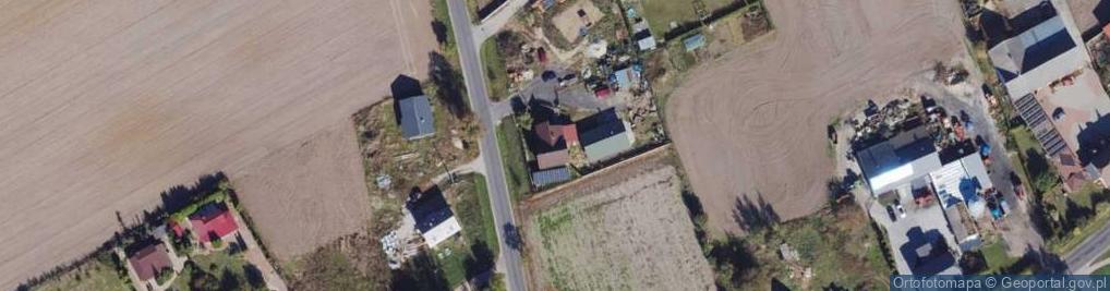 Zdjęcie satelitarne Cicha ul.