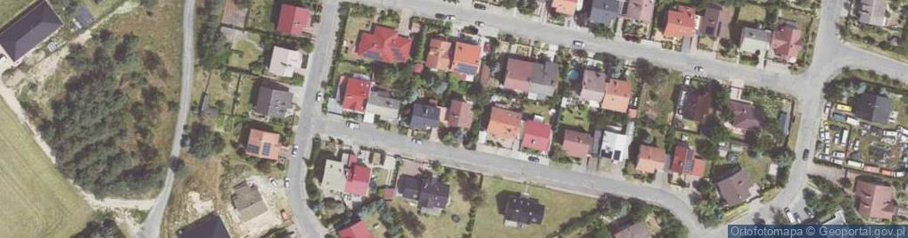 Zdjęcie satelitarne Cisowa ul.