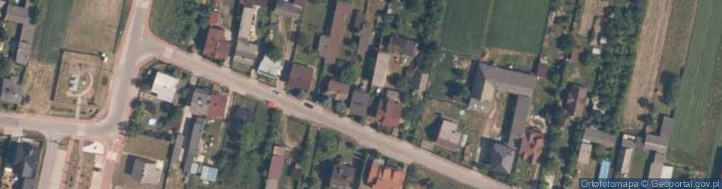 Zdjęcie satelitarne Ciebłowice Duże ul.