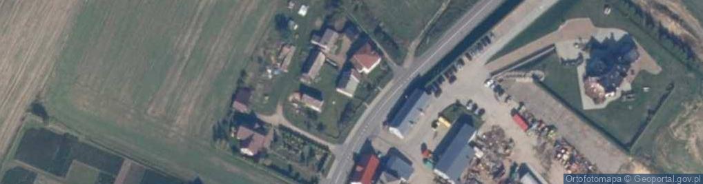 Zdjęcie satelitarne Ciecholewy ul.