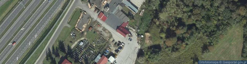 Zdjęcie satelitarne Ciecierzyn ul.