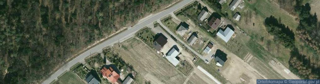 Zdjęcie satelitarne Cieklin ul.