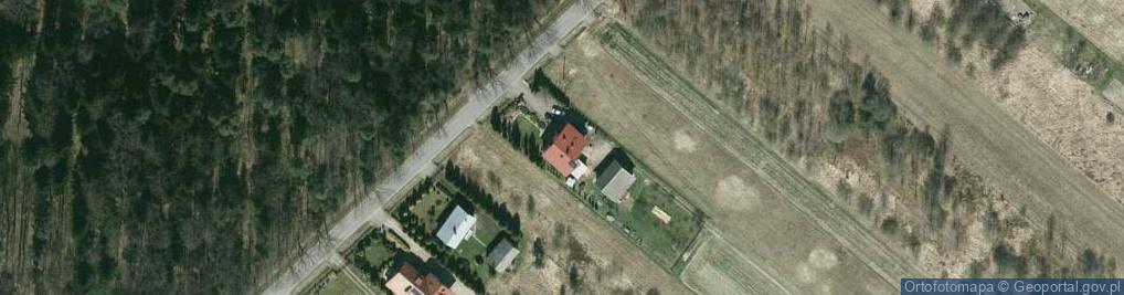 Zdjęcie satelitarne Cieklin ul.