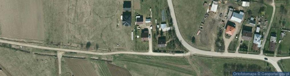Zdjęcie satelitarne Cieklin ul.