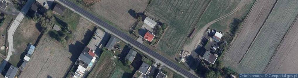 Zdjęcie satelitarne Cielęta ul.