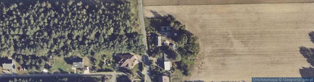 Zdjęcie satelitarne Cienia Trzecia ul.