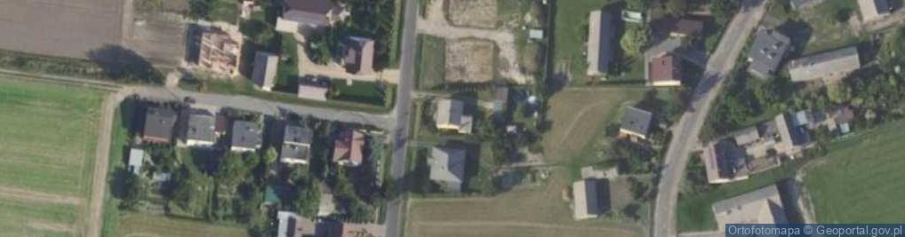 Zdjęcie satelitarne Cienin Zaborny-Parcele ul.