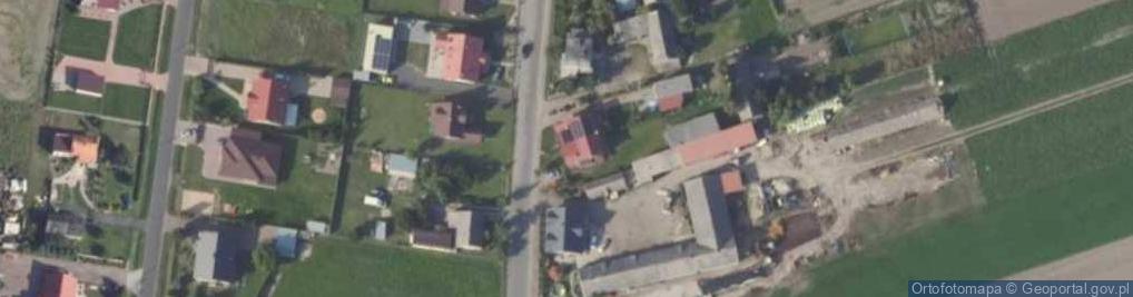 Zdjęcie satelitarne Cienin Zaborny ul.