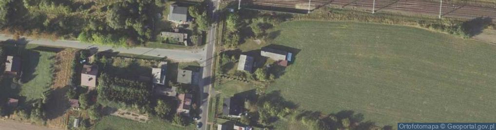 Zdjęcie satelitarne Cienin Zaborny ul.